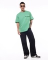 Shop Men's Granite Green Oversized T-shirt