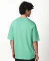 Shop Men's Granite Green Oversized T-shirt-Full