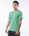 Shop Men's Granite Green Peace Seeker Graphic Printed T-shirt-Design