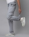 Shop Men's Graphite Grey Loose Comfort Fit Cargo Parachute Pants