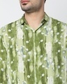 Shop Men's Green Abstract Printed Shirt-Full