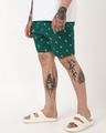 Shop Men's Green All Over Printed Boxers-Design