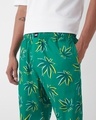 Shop Men's Green All Over Printed Pyjamas