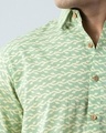 Shop Men's Green All Over Printed Shirt