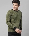 Shop Men's Green All Over Printed Sweatshirt-Design