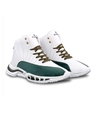 Shop Men's Green and White Color Block Sneakers-Full