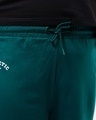 Shop Men's Green Athletic Color Block Oversized Plus Size Shorts