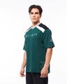 Shop Men's Green Batman Graphic Printed Oversized T-shirt-Full