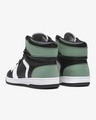 Shop Men's Black & Green Avocado Convertible Color Block High Top Sneakers