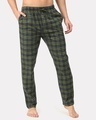 Shop Men's Green & Blue Checked Cotton Pyjamas