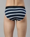 Shop Pack of 2 Men's Green & Blue Striped Briefs-Full