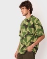 Shop Men's Green Camouflage Oversized T-shirt-Design