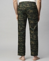 Shop Men's Green Camouflage Printed Pyjamas-Full