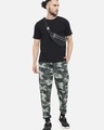 Shop Men's Green Camouflage Printed Relaxed Fit Joggers