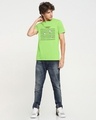 Shop Men's Green Can't Control Typography T-shirt-Design