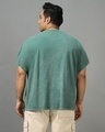 Shop Men's Green Cashtalk Typography Oversized Plus Size Vest-Design