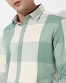 Shop Men's Green Checked Shirt