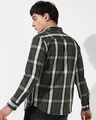 Shop Men's Green Checked Shirt-Design