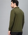 Shop Men's Green Color Block Slim Fit Jacket-Full