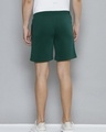 Shop Men's Green Color Block Slim Fit Shorts-Full