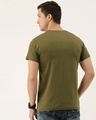 Shop Men's Green Colourblocked T-shirt