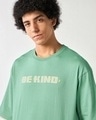 Shop Men's Green Costs Typography Super Loose Fit T-shirt