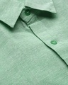 Shop Men's Green Cotton Shirt