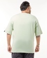 Shop Men's Green Create Good Stories Graphic Printed Oversized Plus Size T-shirt-Design