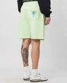 Shop Men's Green Embroidered Shorts-Design