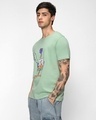 Shop Men's Green Feast Mode Graphic Printed T-shirt-Design