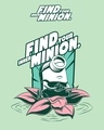 Shop Men's Green Find Your Inner Minion Graphic Printed Oversized T-shirt