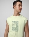 Shop Men's Green Find Your Path Graphic Printed Boxy Fit Vest