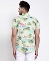 Shop Men's Green Floral Prin T-Shirt-Design