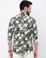 Shop Men's Green Floral Printed Slim Fit Shirt-Full