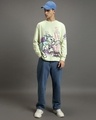 Shop Men's Green Frenemies Forever 02 Graphic Printed Oversized T-shirt