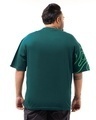 Shop Men's Green Awesome Graphic Printed Oversized Plus Size T-shirt-Design