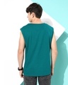 Shop Men's Green Graphic Printed Oversized Vest-Design