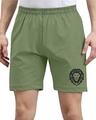 Shop Men's Green Graphic Printed Shorts-Design