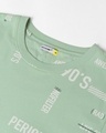 Shop Men's Green Grpahic Printed T-shirt