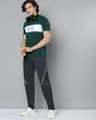Shop Men's Green Hype Typography Slim Fit T-shirt-Full