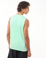 Shop Men's Green Icon Typography Oversized Vest-Design