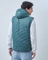 Shop Men's Green Puffer Jacket-Design