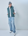 Shop Men's Green Puffer Jacket-Full