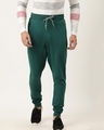 Shop Men's Green Joggers-Front