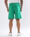 Shop Men's Green Keep Simple Some Graphic Printed Relaxed Fit Shorts-Full