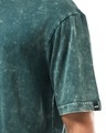 Shop Men's Green Loki Graphic Printed Oversized Acid Wash T-shirt