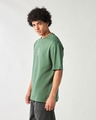 Shop Men's Green Loki Graphic Printed Oversized T-shirt-Full