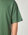 Shop Men's Green Loki Graphic Printed Oversized T-shirt