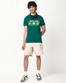 Shop Men's Green Monday Blues Graphic Printed T-shirt-Full