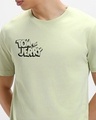 Shop Men's Green More Cheese Graphic Printed T-shirt